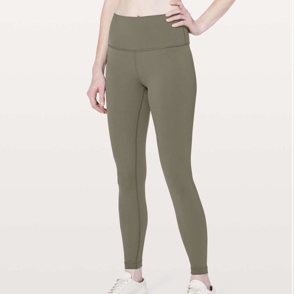 LULULEMON Wunder Under Hi-Rise Tight Full-On Luxtreme 28" *Dark Olive*